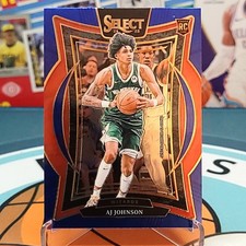 2024-25 Panini Select - Concourse AJ Johnson #67 Blue (RC)