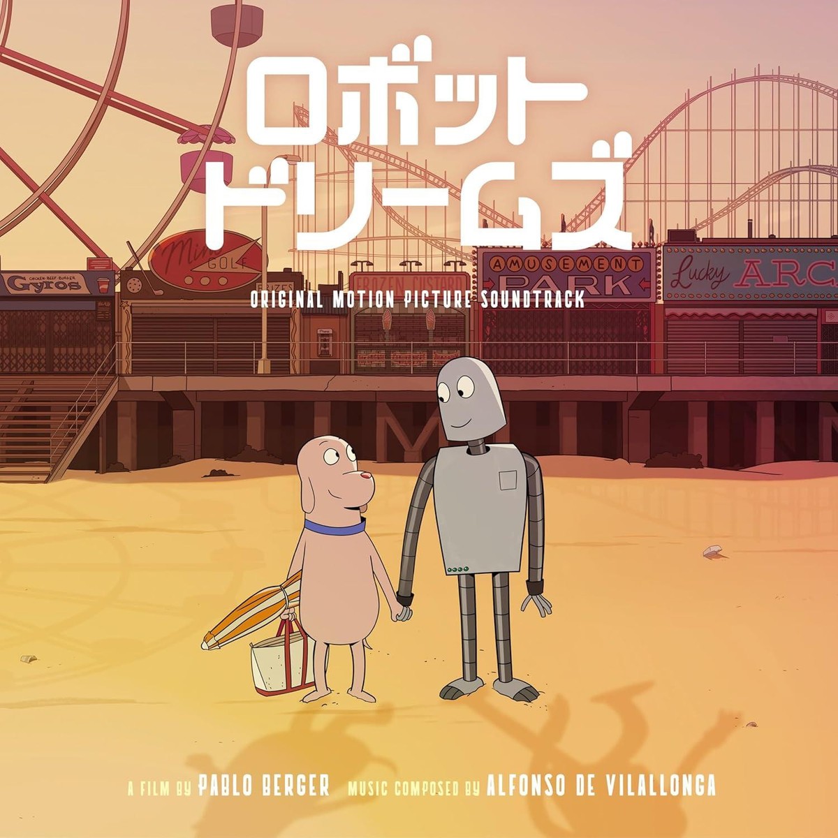 CD Robot Dreams Original Soundtrack Japan Alfonso de Vilallonga