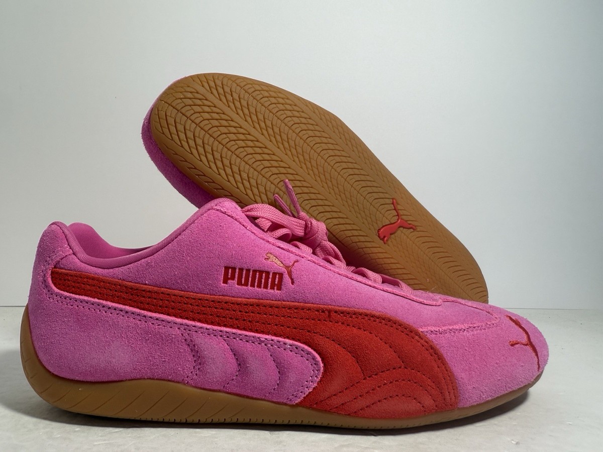New Puma Speedcat OG Pink Pixel / Glowing Red 400986 56 Women's