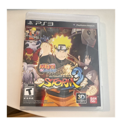 Bandai Naruto Shippuden: Ultimate Ninja Storm 3 PS3 Manual NTSC-U/C T-Teen Goku 