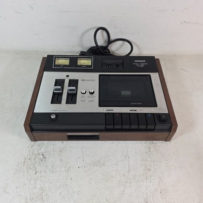 Hitachi Stereo Cassette Tape Deck D-2330 Vintage HiFi Dolby für Ersatzteile oder Reparatur