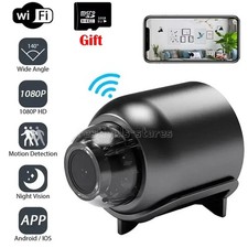  32GB SD Card Mini Camera WiFi HD IP Night Vision Camcorder Home Security Cam