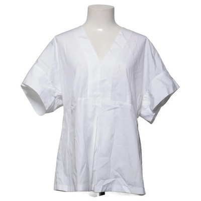 MaxMara Studio, Top, Größe: 46, Weiß, Baumwolle, Einfarbig, Damen #UpB