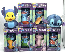 Stitch Micro Teenies Mini Lilo  Stitch Plush Tsum Tsum Rubber Duck Lot of 8 NEW