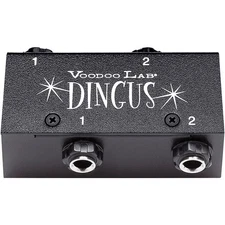 Voodoo Lab Dingus Dual 1/4 in. Feed-Thru Module for Dingbat Pedalboards