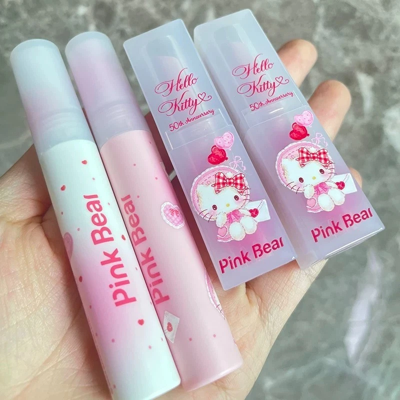 Sanrio x Pinkbear Hello Kitty 50-летний юбилей макияж блеск для губ тени для век - Изображение 3 из 4