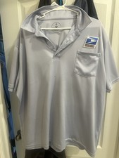 Vintage USPS PERFORMANCE Polo Shirt Size 2xl