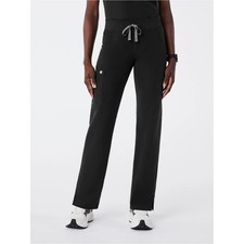 Figs Black Kade Straight Leg Scrub Pant Size XXL