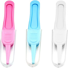 3 Pcs Baby Nose Tweezers, Nose Cleaning Tweezers, Nose Cleaning Tools, Gentle an