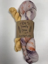Lay Family Yarn Hand Dyed Verigated High Twist Fingering Sock Set Superwash