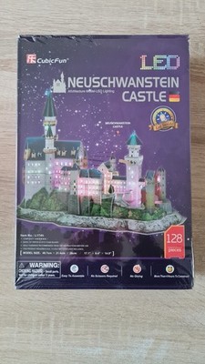 Cubic Fun 3D LED Puzzle Schloss Neuschwanstein, Nr. L174h, neu, OVP
