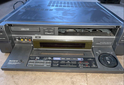 SONY Hi8 8mm VHS VCR WV-SW1 W Video Deck Player Vintage Japan