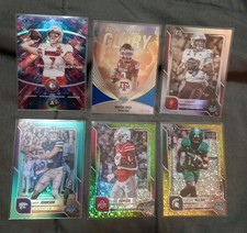 🔥🔥2025 Bowman U Chrome Football Lot Of (6)🔥🔥