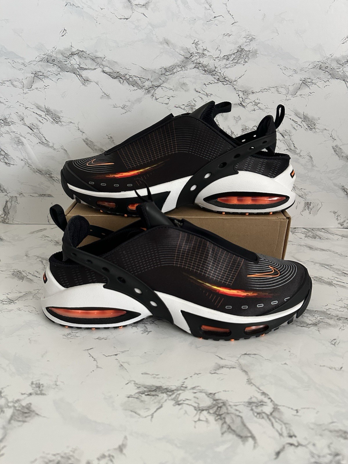 Nike Air Max Craze Black Bright Citrus Athletic Shoes FZ2089