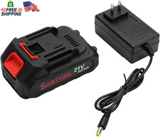 21V Lithium Battery - 2.0 Ah Battery with Charger Adapter Led Indicator Compatib
