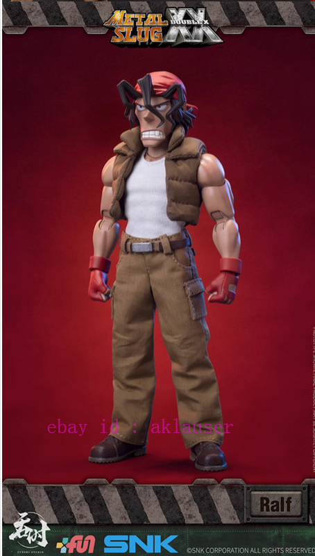 Tunshi Studio 1/12 Snk Metal Slug Xx Ralf Jones Action Figure Toy