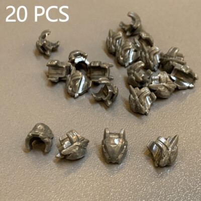 Lot 20 HELMET HALO Mega Bloks Construx Building Figure UNSC MARINE Elite COD #R1
