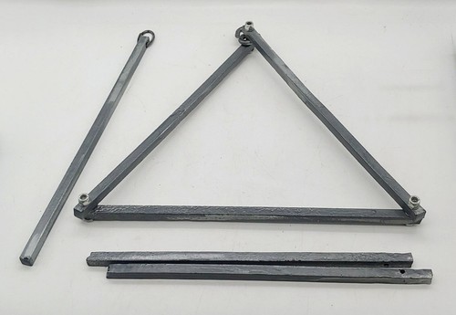 Outdoor Triangle Dinner Call Bell and Strikers Lot As-Is