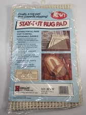 Homemaker Stay-Put Rug Pad, Non-slip, Fits rugs up to 22" x 40"