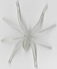 2 x Spinne Winkelspinne fluoreszierend Scherzartikel Insekt Arachnophobie Angst