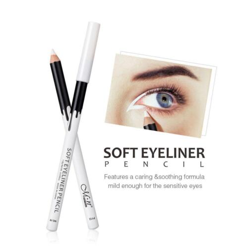 White Eyeliner Pencil Highlighter Eye Liner Pen Waterproof Long Lasti Sell - Picture 1 of 11