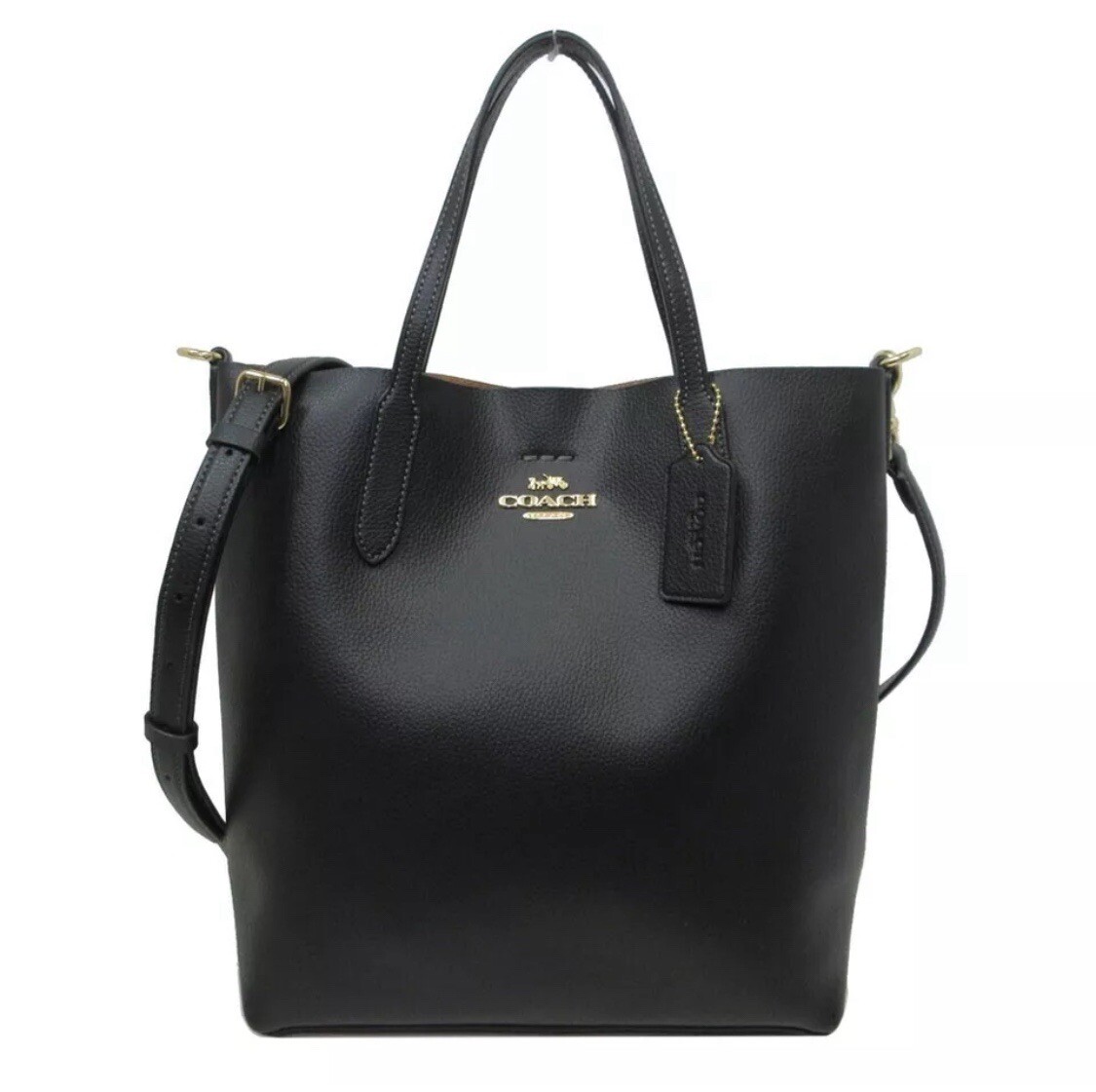 COACH CP036 THEA SMLL TOTE BAG CROSSBODY NWT BLACK | eBay