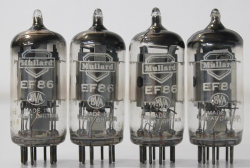 EF86 Mullard ""O"" Getter Made in Gt.Britrex Geprüfte Menge 2 passendes Paar - Bild 3 von 14