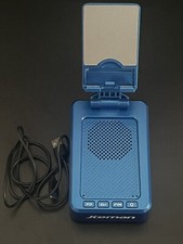 Jteman Portable Phone Stand Wireless Bluetooth Speaker Built In Blue