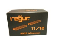 Regur 11/12 Heftklammern | 12 Mm Verzinkt | 5.000 Klammern