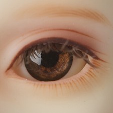 Dollmore 12mm acrylic eyes OOAK 12mm - Optical Half Round Acrylic Eyes SE-06