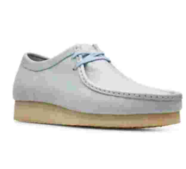 baby blue wallabees