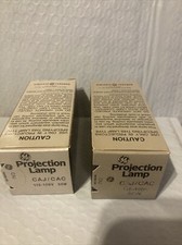 2 GE General Electric CAJ / CAC 115 - 120V 50W Projection Projector Lamp Bulb