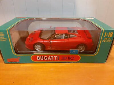 Vintage - Bugatti 3B 110 -1:18 Scale  Anson  Die- cast  Model 