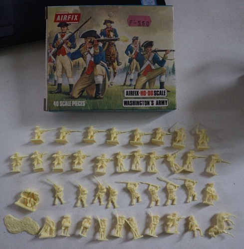 LOT PETITS SOLDATS AIRFIX 1/72. Continentaux guerre d'indépendance EUR
