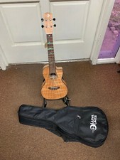 Luna High Tide Exotic Mahogany Concert Ukulele - NEW UKE w/ Gig Bag