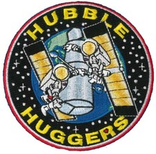 Parche de la NASA de colección Telescopio Espacial Hubble HUGGERS Misión de Servicio HST - 4 pulgadas