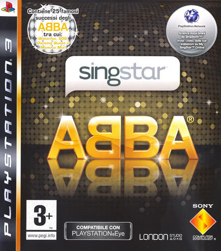 Singstar Abba PS3 Playstation 3 SONY COMPUTER ENTERTAINMENT