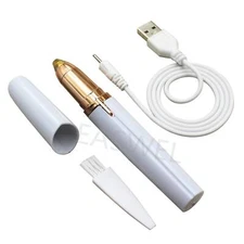 Electric Eyebrow Trimmer Painless Eye Brow Epilator,Portable Facial Hair Remover