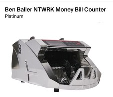 BRAND NEW Ben Baller Platinum Money Counter Machine NTWRK SEALED, FREE SHIPPING!