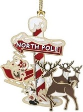 Beacon Design ChemArt North Pole Ornament
