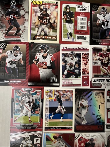 Atlanta Falcons 54 Card Lot - Picture 6 of 10