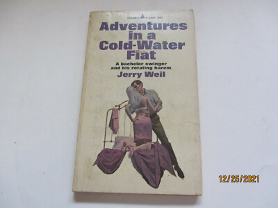 1967 PAPERBACK BOOK ADVENTURES IN A COLD-WATER FLAT BY JERRY WEIL
