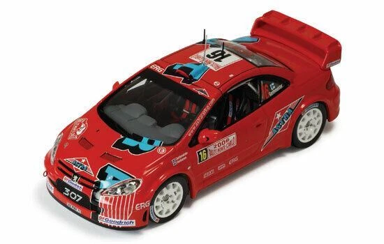Planche De Décalcomanies 1/43 Peugeot 207 Melicharek Rallye Monte-Carlo
