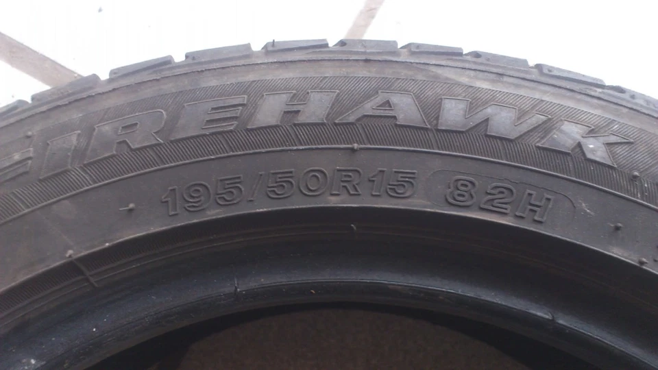 1x Sommer Reifen FIRESTONE Firehawk TZ 200 195/50R15 82 H 5.5-6mm - Bild 4 von 4