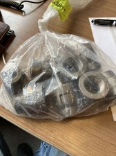 Black Malleable Iron Reducing Coupling 1 x 1/2 in. NPT Female FPT -- QTY 8