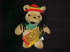 8" Dread Head Grateful Dead Bean Bag Toy With Tags From Liquid Blue 11/25/82