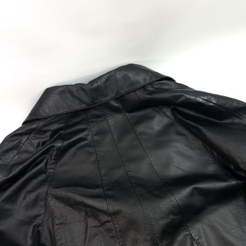 Ricardo Premium Leather Button Up Black Coat Lederjacke Damen Gr. XL - Bild 10 von 13