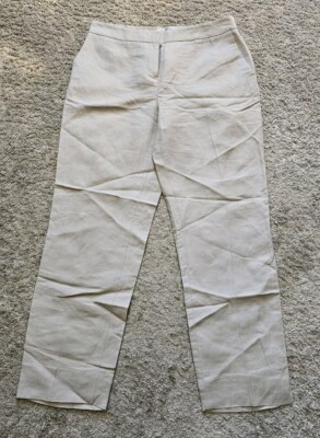 Kasper Elastic Back Pants with Side Slits Women's Size 4 NWT