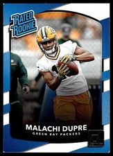 Malachi Dupre 2017 Donruss Rated Rookie Card  #347