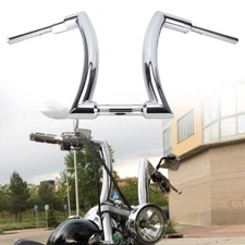 DNA 14'' Rise Ape Hanger Handlebar 2" For Harley Softail Fatboy XL883 SuperLow